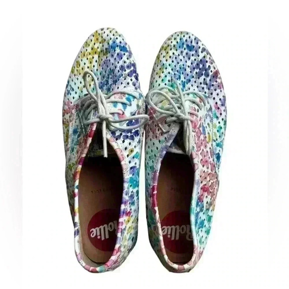 Rollie Australia  Derby Punch Leather Lace Up Shoe Size 40 Multi Colour - Picture 1 of 4